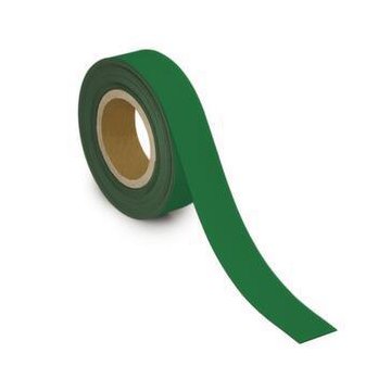 Kennzeichnungsband, magnethaftend, LxB 10m x 40mm, Stärke 1mm, grün