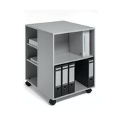 Beistellschrank, HxBxT 748x528x592mm, grau, 6 Ebene(n), 2 OH