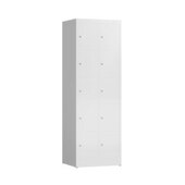 Schließfachschrank, HxBxT 1800x590x500mm, 2x5 Fächer, Zyl.-Schl.