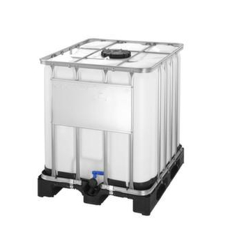 IBC-Container, HxLxB 1163x1000x1200mm, 1000l, Einfüllöffnung Ø 225mm