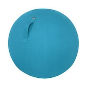 Sitzball, Sitz PVC, Sitz Stoff blau