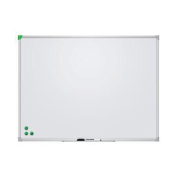 Whiteboard, HxB 1200x1800mm, Hoch-/Querformat, emailliert, magnethaftend