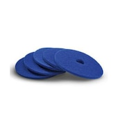 Pad, f. Einscheiben-Reinigungsm., 5 Pads, weich, Ø 432mm, blau