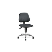 ESD-Arbeitsdrehstuhl, Muldensitz schwarz, Sitz HxBxT 440-620x440x410mm