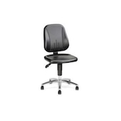 ESD-Arbeitsdrehstuhl,Sitz Kunstleder schwarz,Sitz HxBxT 440-620x460x470mm