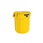 Universalcontainer, 75l, HxØ 580x495mm, Korpus PE gelb