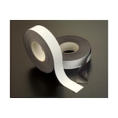Schild, HxL 40x100mm, Rückseite magnetisch, beschriftbar, weiß