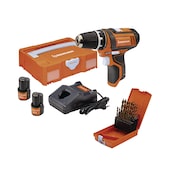 Bohrer-Kassette Cobra & Akku-Bohrschrauber 12 V