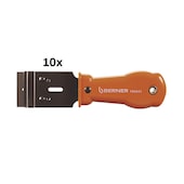 10er-Pack Fensterschaber
