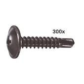 Schrauben-Set selbstschneidend DIN 7504