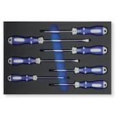 Assortiment de 7 tournevis Top Fente - PH - PZD