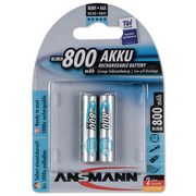 Genopladelige Ansmann-standardbatterier