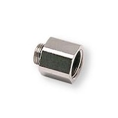 Grossisseur mâle-femelle BSP cylindrique laiton nickelé série 0179
