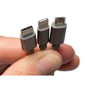 Przewód ładujący USB 3 w 1 - Micro USB, Typ C, Lightning