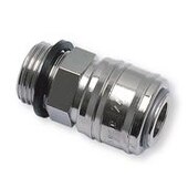 Coupleur mâle laiton DN 5,5 et 8,5 profil ISO B BSP cylindrique série 9101 24/30