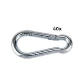 Duo Karabinerhaken DIN 5299 C