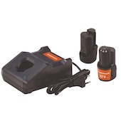 Zestaw akumulatorów 12 V, 2 x 2 Ah, ładowarka 12 V