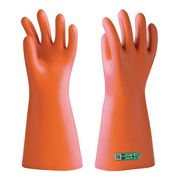 Korte elektrisk-isolerende handsker med mekanisk modstand