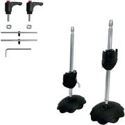 Adjustable safety feet kit compatible for  telescopic ladders
