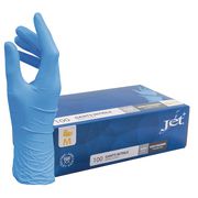 Jednorázové nitrilové rukavice modré Sensitive