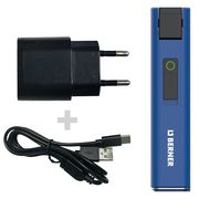 Összecsukható Lux Slim lámpa + USB C/USB-kábel + 230 V töltő csomag