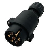 12 V 7P Stecker Kunststoff Jäger