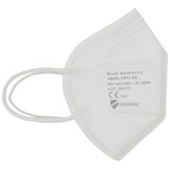 Masque de protection certifié de type FFP2 NR avec élastiques