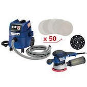 Pack aspirateur et ponceuse