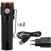 Pack lampe torche 2000 + chargeur