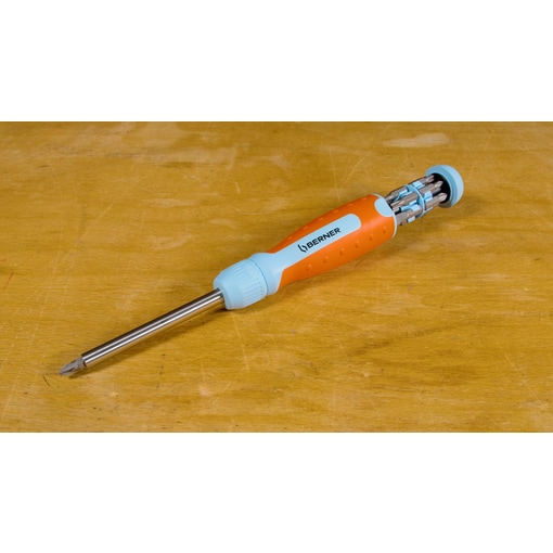 Barnwell Robertson Schraubendreher-Bits Set – 4-teilig, Quadratisch, Größen 0-3, 1/4" Sechskant