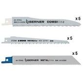 Jeu de lames de scie sabre pour menuisiers