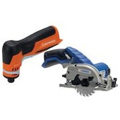 Scie circulaire BACCS12 V et meuleuse droite 90° BACDG BL 12 V, BC+