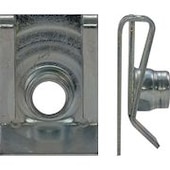 Clips écrous pour vis diamètre