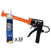 Pack scellement MCS pierre + pistolet