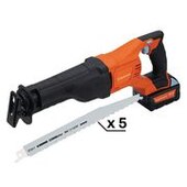 Kit Scie Sabre 18 V 5ah + lames