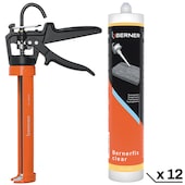 Pack BERNERfix clear + pistolet