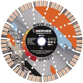Disc diamantat universal Wave, segment de 17 mm, 230 mm