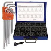Pack coffret vis tole et cles