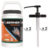 Pack 2 nettoyants mains 3L + 2 pompes