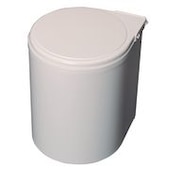 Poubelle cylindrique 13l plastique