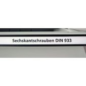 Beschriftungsleiste