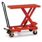Mobiler Scherenhubtisch