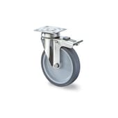 Lenkrolle m. Feststeller