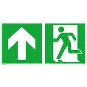 Fluchtwegschild