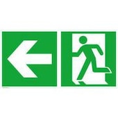 Fluchtwegschild
