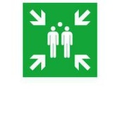 Fluchtwegschild