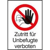 Verbotsschild