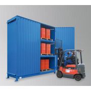 Gefahrstoff-Regalcontainer