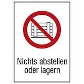 Verbotsschild