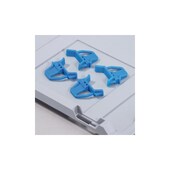 4 Schiebeschnappverschlüsse